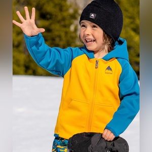 Burton Toddler ‘Oak’ DryRide Full Zip Hoodie